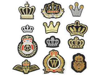Aangepaste Royal Britain Military Hat Borduurwerkpatch