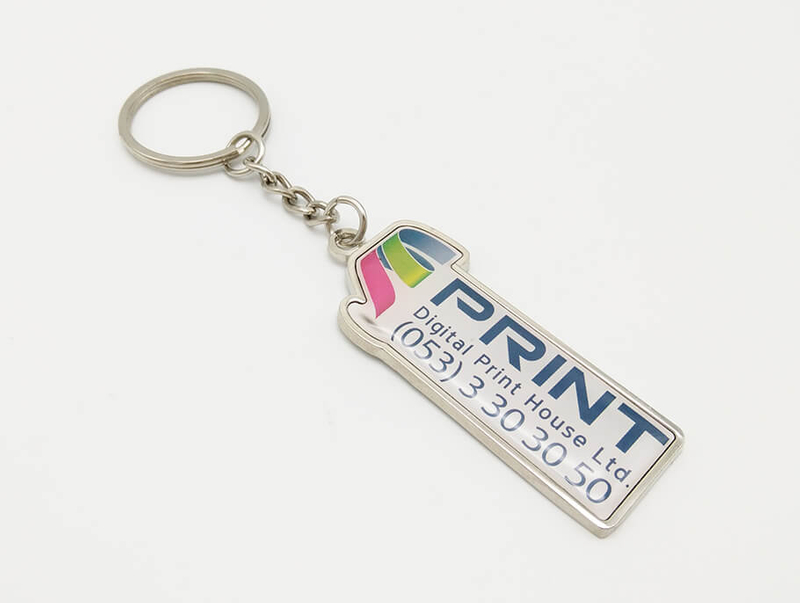 Metal Business Keychain