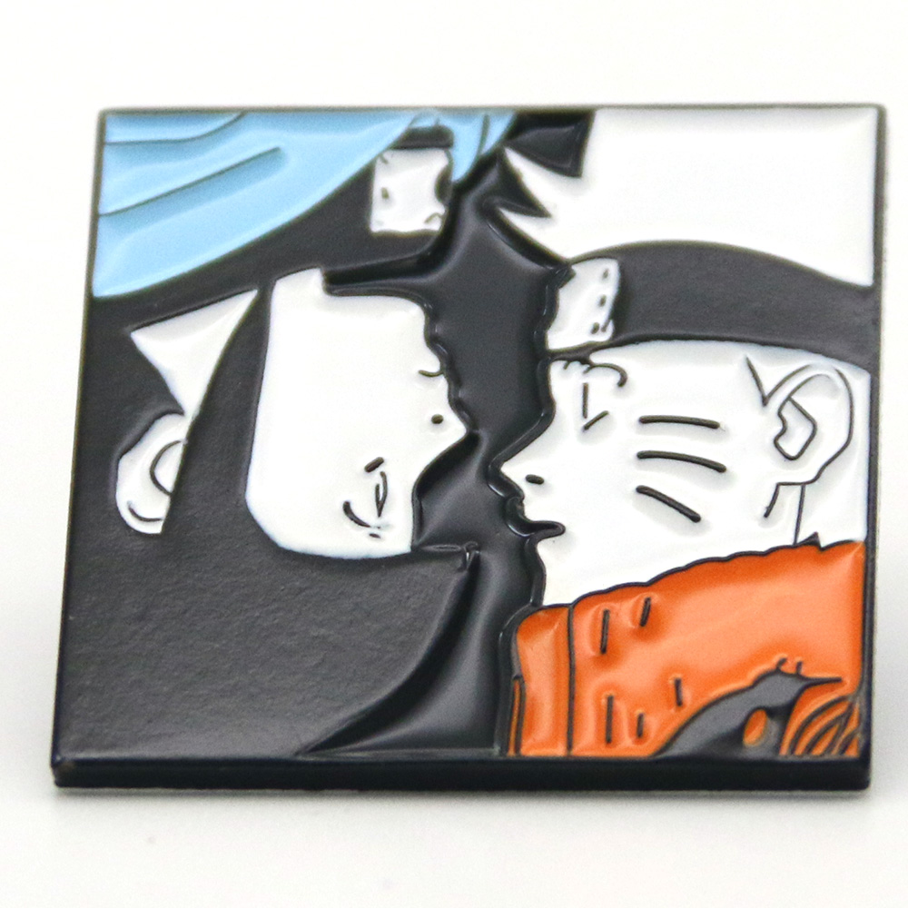 Groothandel Stock Custom Anime Naruto Email Metal Rapel Pin Fabrikanten Naruto Emaille Pins
