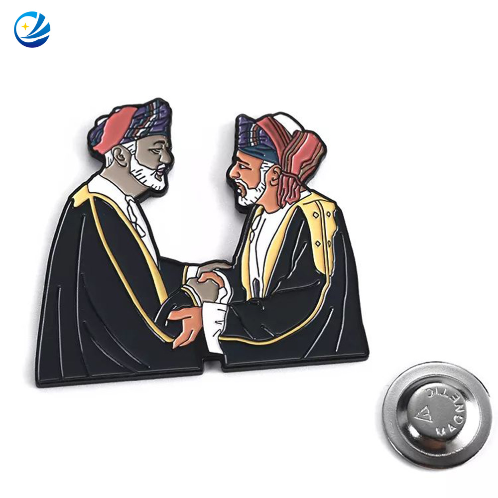 Saoedische nationale dag Arabia Souvenir Uae Dubai Expo Badge Saudi Products Rapel Email Pin Saoedi -Arabische pinnen