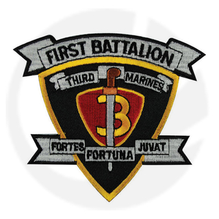 1e 2e bataljon 3e mariniers patch