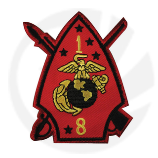 1e 2e bataljon 8e mariniers patch