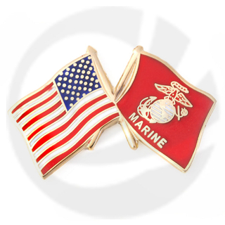 VS en USMC Flag Pin