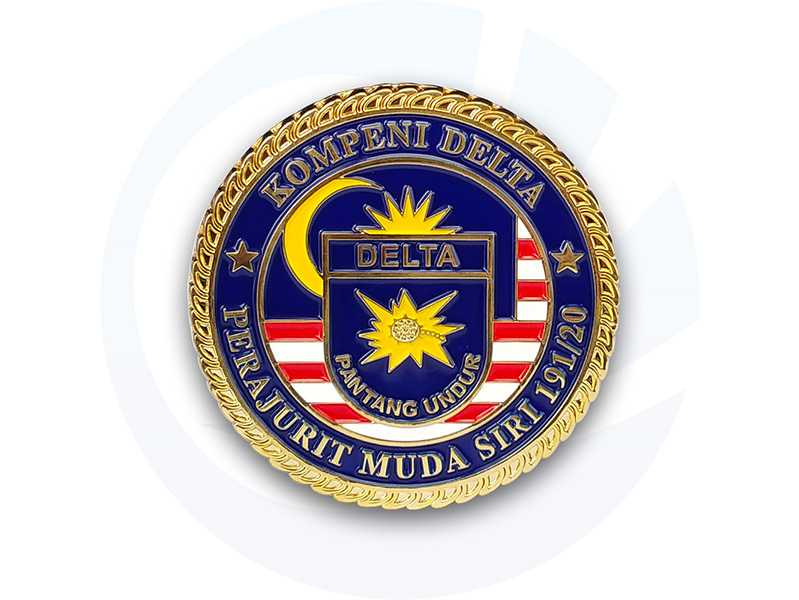 Militaire Militaire Challenge -munten van Maleisië