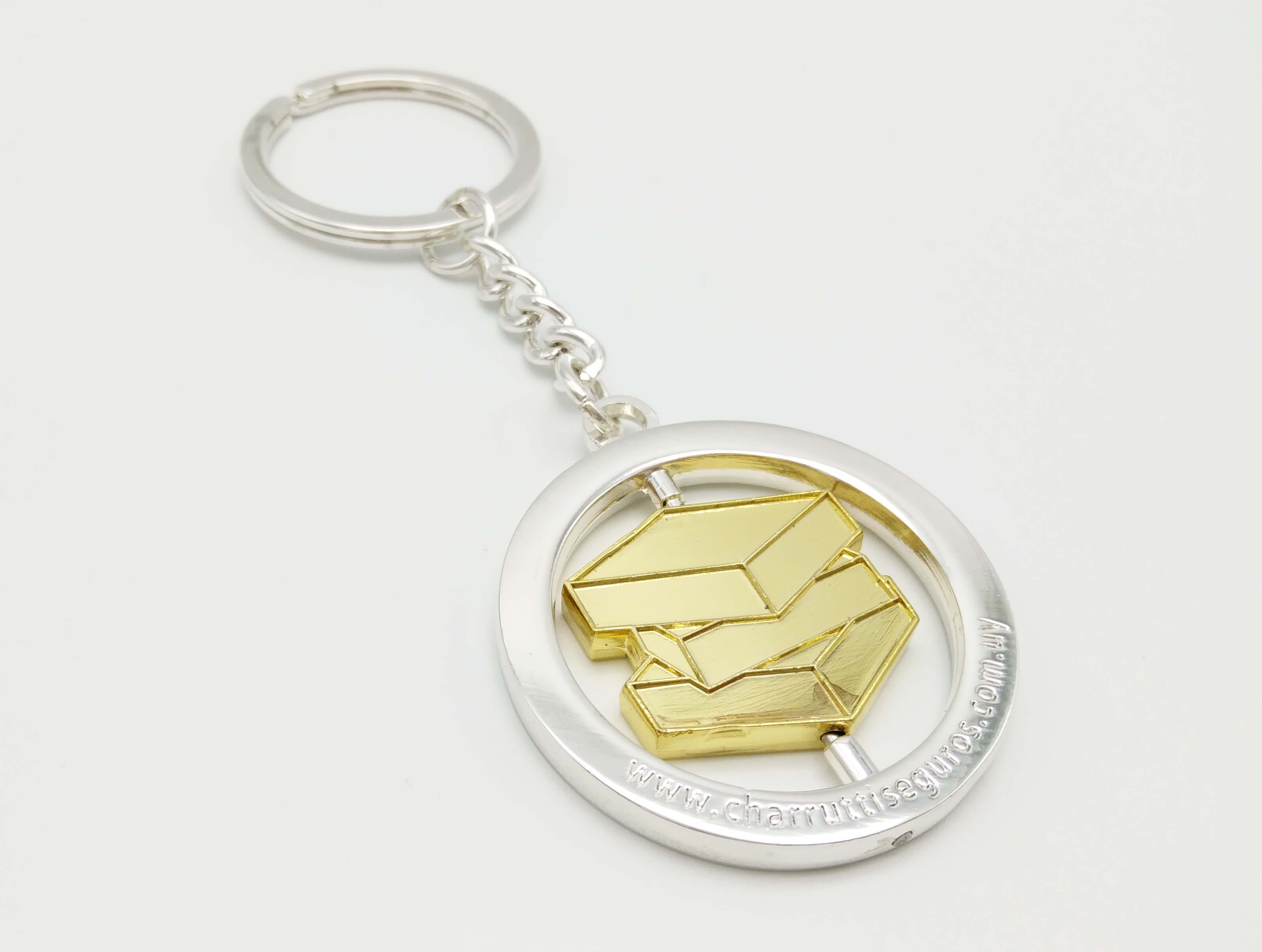 Metal Business Keychain