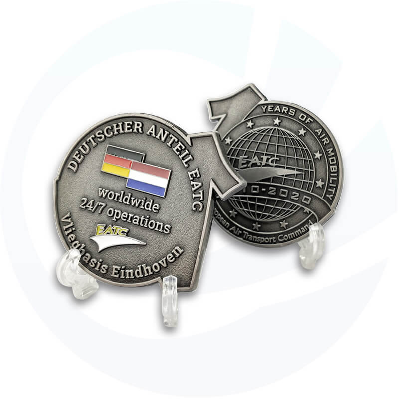 Custom Metal Email Police Challenge Coins