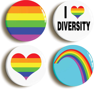 op maat gemaakte goedkope regenboog gay pride lgbt tin pin knop in badge tin knop