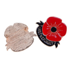 Custom Soft Email Poppy Souvenir UK Pin Badge