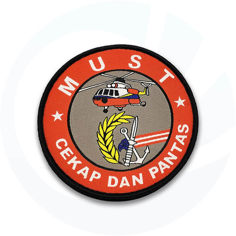 Aangepaste hoed geborduurde patches