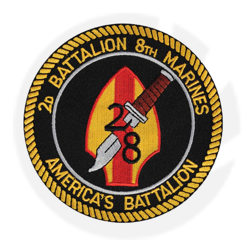 1e 2e bataljon 8e mariniers patch