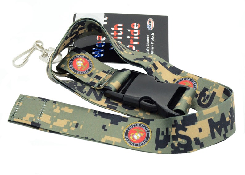 Promotionele aangepaste militaire sublimatie printer polyester lanyard id kaarthouder lanyard met logo custom