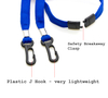 Verstelbaar gezicht maskeren lanyard polyester buis lanyard gewoonte voor volwassenen/kinderen