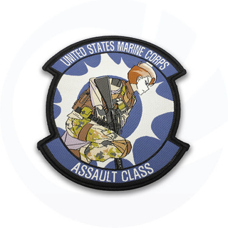 Amerikaanse marinekorps geborduurde patches