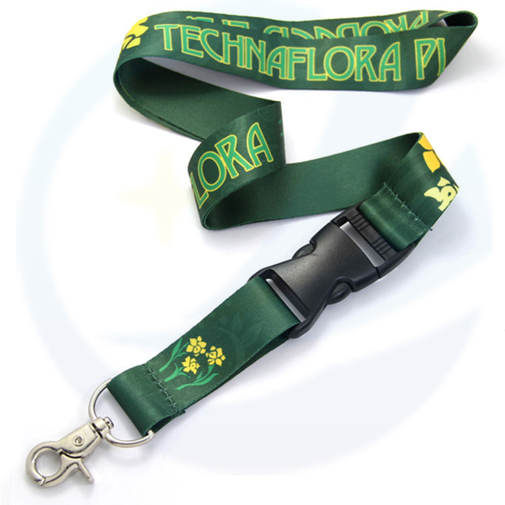 Geen minimale bestelfabrikant goedkope gepersonaliseerde nekgereedschap afdrukken polyester sublimatie aangepaste lanyards met logo custom