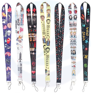 OEM blanco sublimatie polyester nylon maskering lanyard gewoon medaillel lint goedkoop gepersonaliseerd aangepast logo bedrukt lanyard