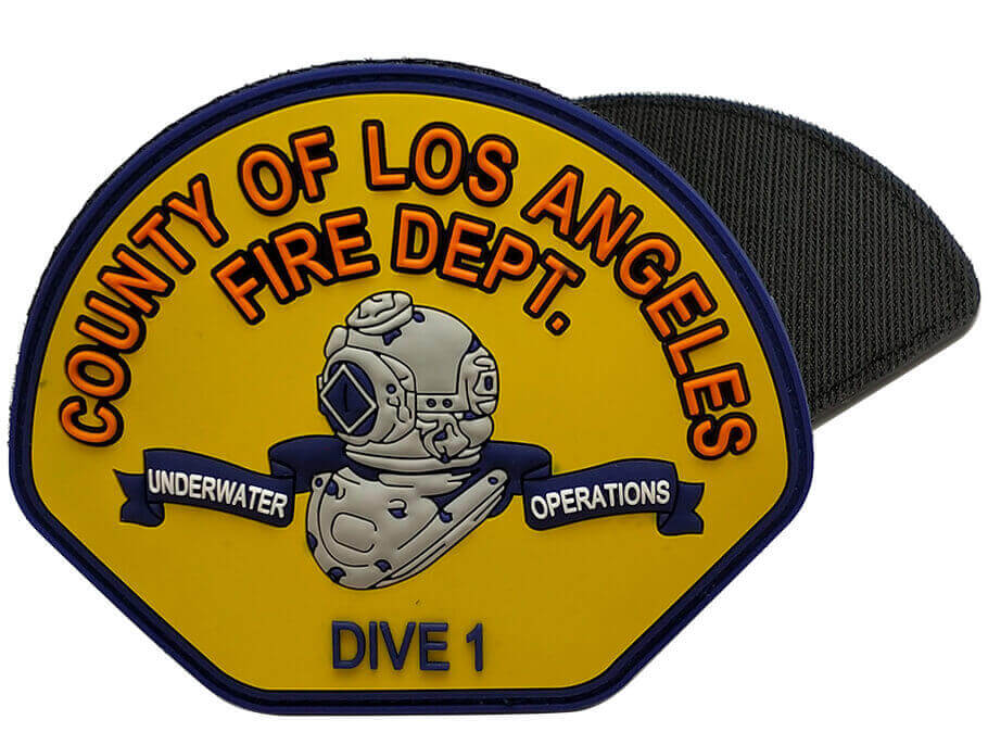 US Orange County Fire Uniform Patch