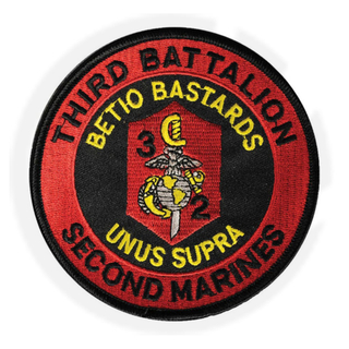 3e bataljon 2e mariniers patch