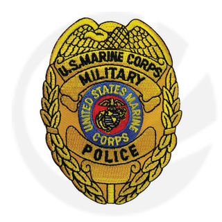 Militaire politie -badge -patch