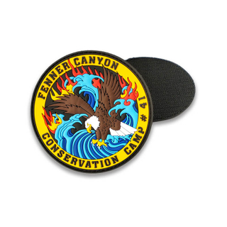 Aangepaste US Eagle-logo PVC-patch