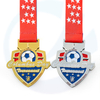 Factory produceert metaal 3D Soft Email Custom Sport Medals voetbalvoetbal Basketball Gold Silver Award Medal