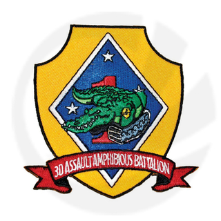 3e amfibische aanvalsbataljon patch