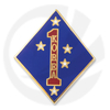 Korea - 1e Marine Division Pin