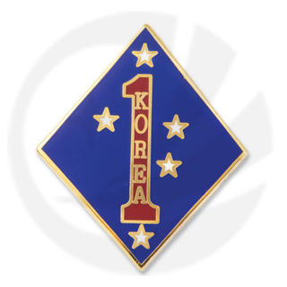 Korea - 1e Marine Division Pin
