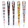 Gepersonaliseerd aangepaste afdruklogo lanyard sublimatie polyester nek id lanyards met logo custom