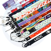 Promotionele aangepaste anime sublimatie printer polyester lanyard id kaarthouder lanyard met logo custom