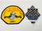 Cartoon borduurwerk patch