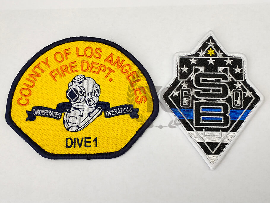 Cartoon borduurwerk patch