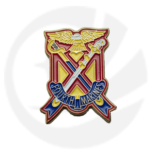 4e mariene regiment pin