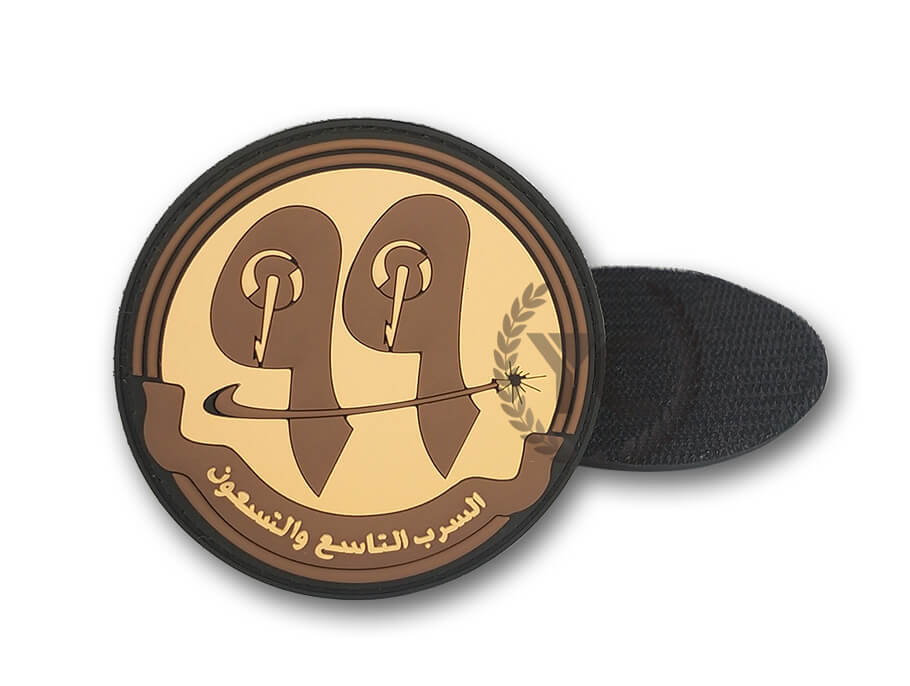 Factory Custom Koeweit militaire uniform PVC -patches