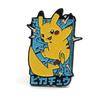 Aangepaste ontwerpen Leuke anime Pokemon Badge Animal Game Pokemon Pikachu Elaw Pin Go For Kids