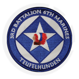 3e bataljon 6e mariniers patch