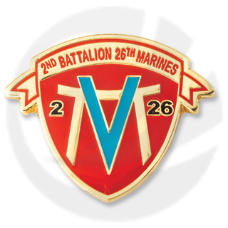 2e bataljon 26e mariniers pin